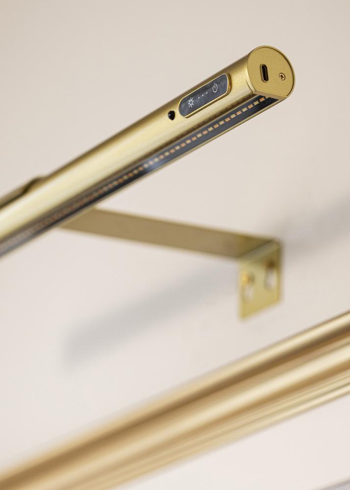 KAILA Halo Éclairage de Tableau à Piles 50 cm - Or