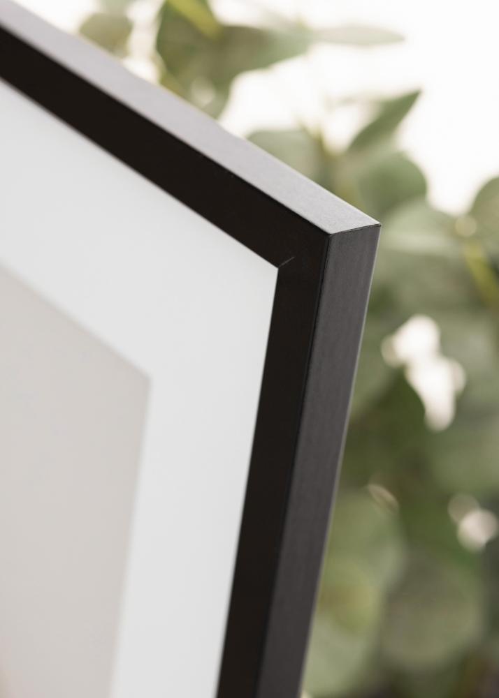 Cadre Trendy Verre Acrylique Noir 7x22 cm