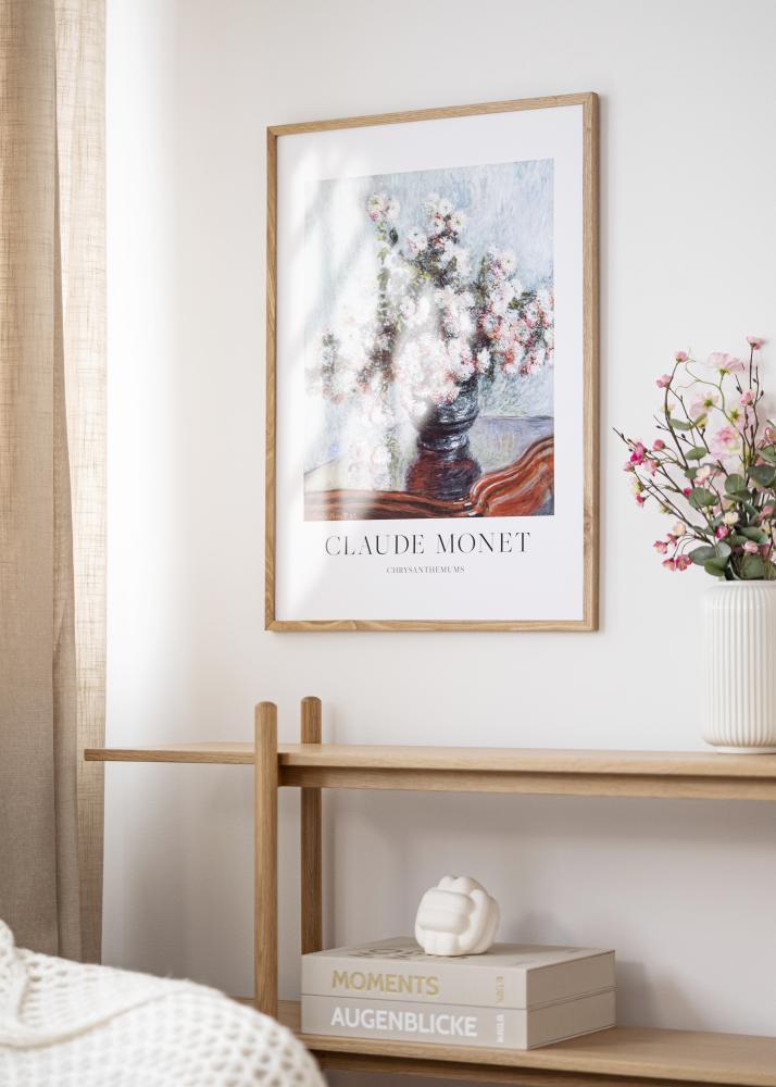 Cadre Chêne Massif Verre Acrylique 21x29,7 cm (A4)