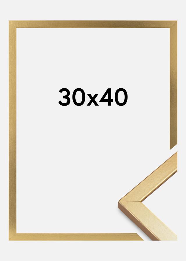 Cadre Minerva Verre acrylique Or 30x40 cm