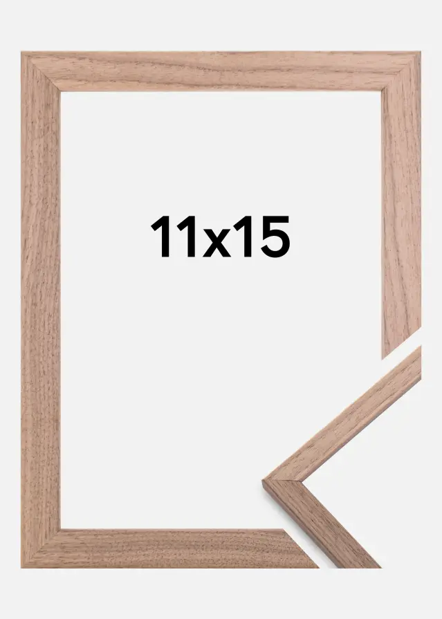 Cadre Edsbyn Noyer Clair 11x15 cm