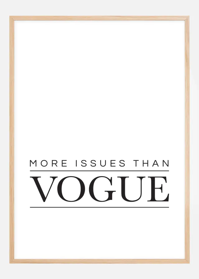 Vogue Poster