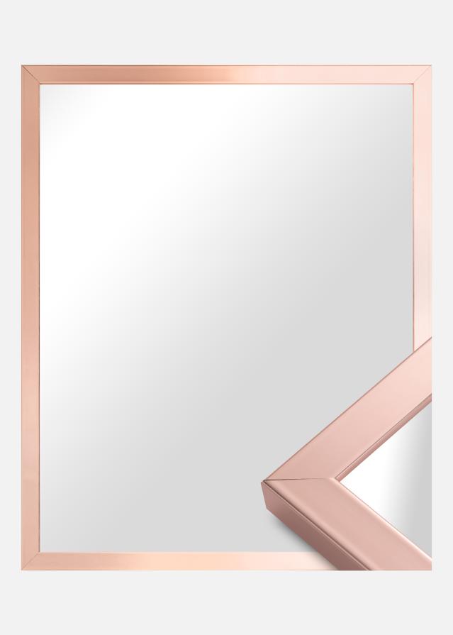 Miroir Devon Rose doré - Sur mesure