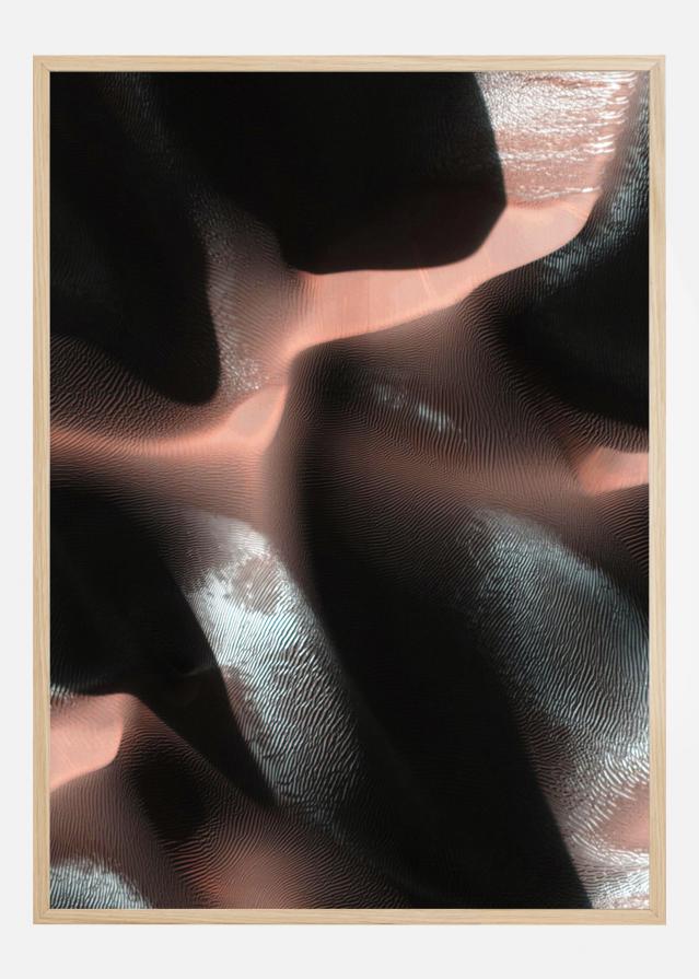 Abstract Pink Cave Poster