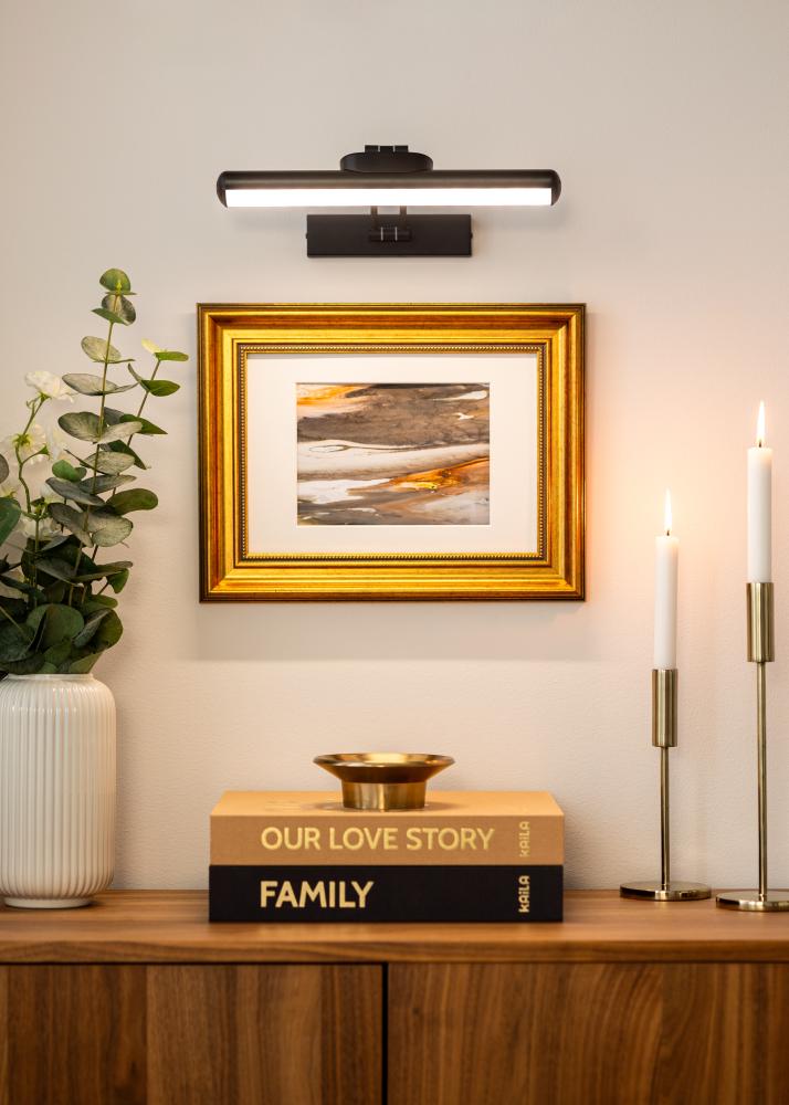 KAILA Gleam Éclairage de Tableau à Piles 32 cm - Noir