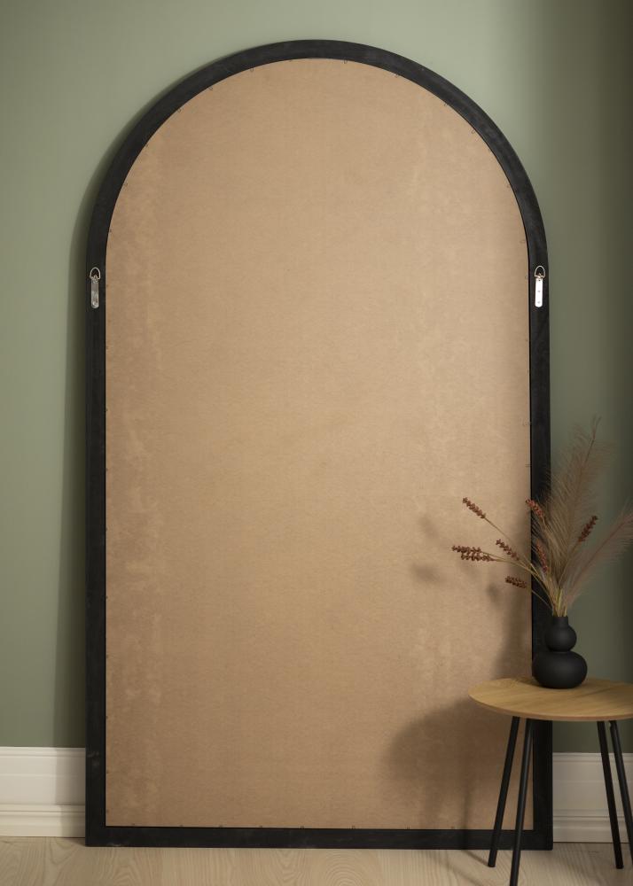 Miroir Window Tall Dome Noir 103x180 cm