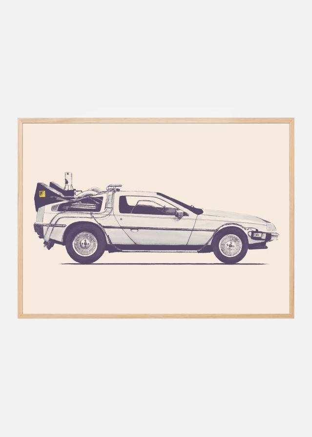 Delorean Poster