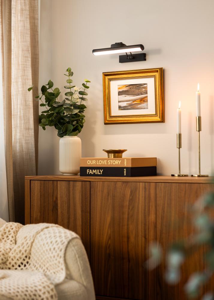 KAILA Gleam Éclairage de Tableau à Piles 32 cm - Noir