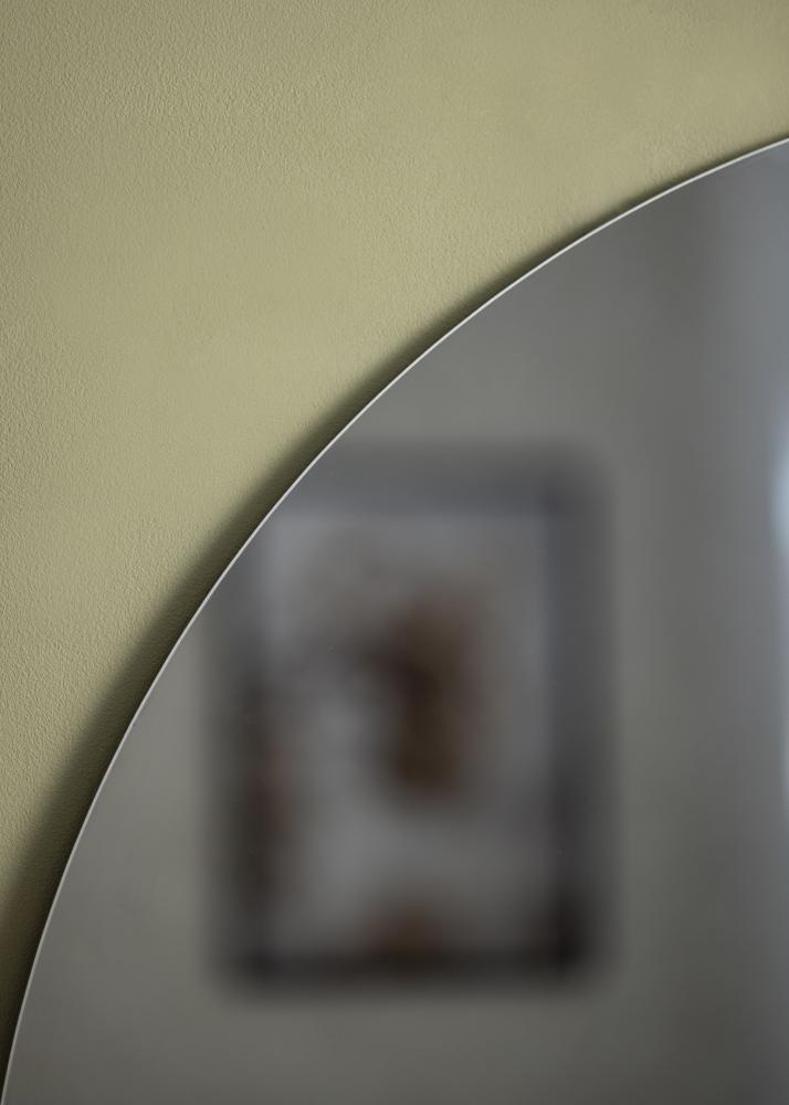 KAILA Miroir rond Smoked Grey diamètre 90 cm