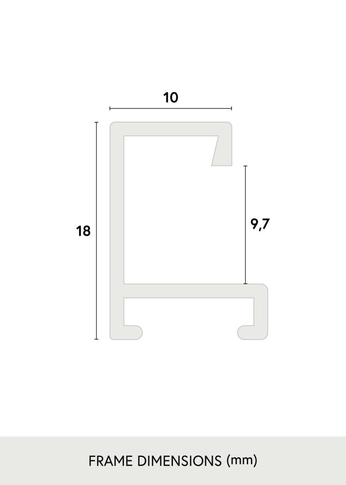 Miroir Helsingfors Argent - Propres mesures