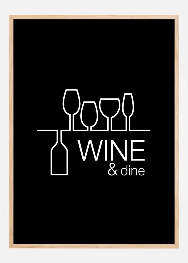 Wine & dine - Black