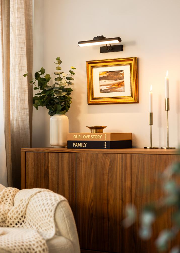 KAILA Gleam Éclairage de Tableau à Piles 32 cm - Noir