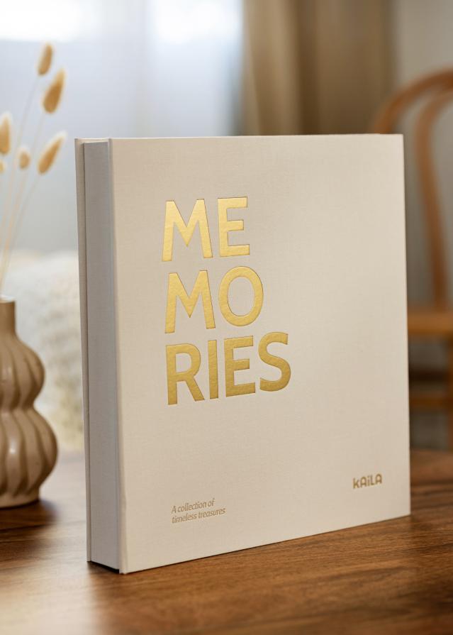 KAILA Album Photo Memories Cream - 600 images en 10x15 cm