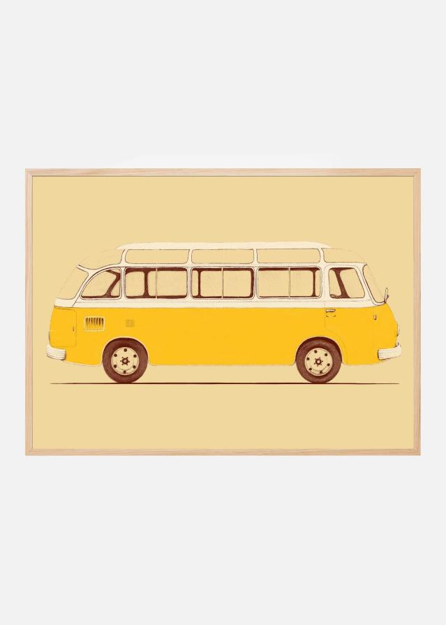 Yellow Van Poster