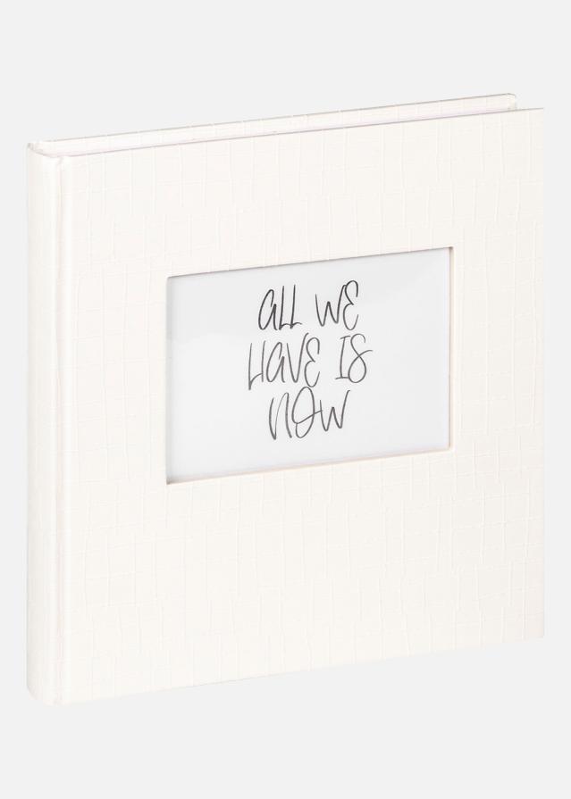 Allround Album Blanc - 22,5x24 cm (40 Pages blanches / 20 Feuilles)