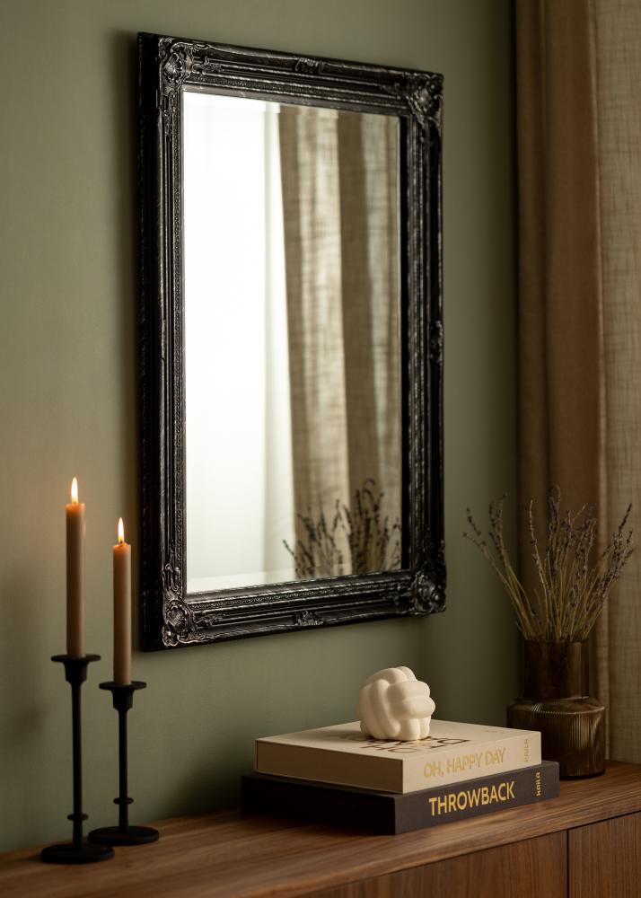 Miroir Antique Noir 62x82 cm