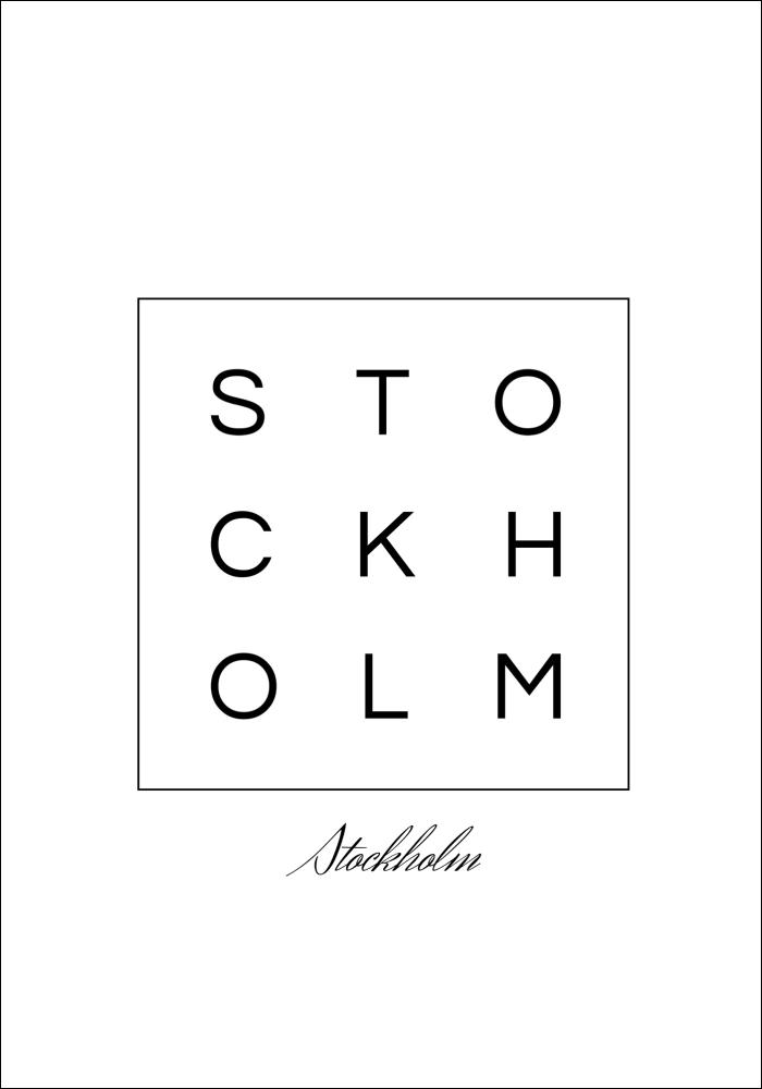 Stockholm Poster