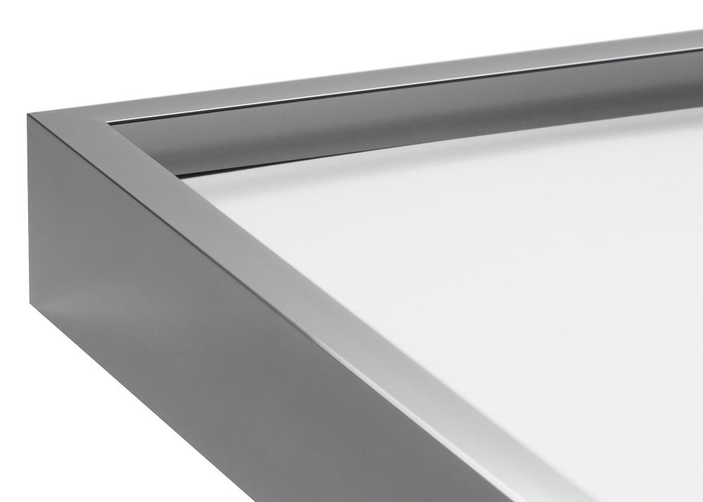 Miroir Nielsen Premium Alpha Brillant Gris foncé - Propres mesures