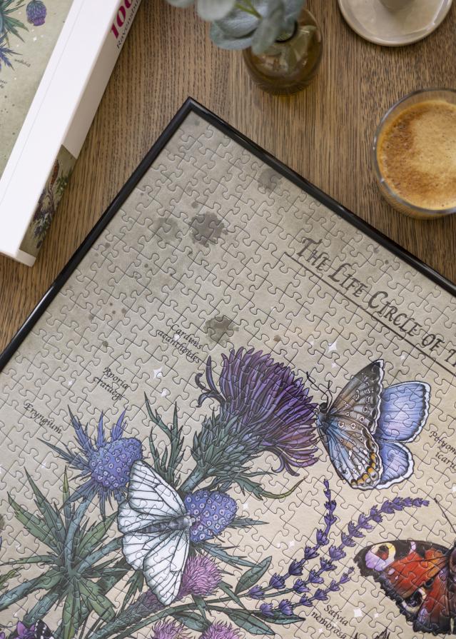 Cadre de puzzle Noir 51x72 cm