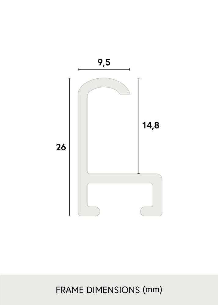 Miroir Sandhamn Blanc - Propres mesures