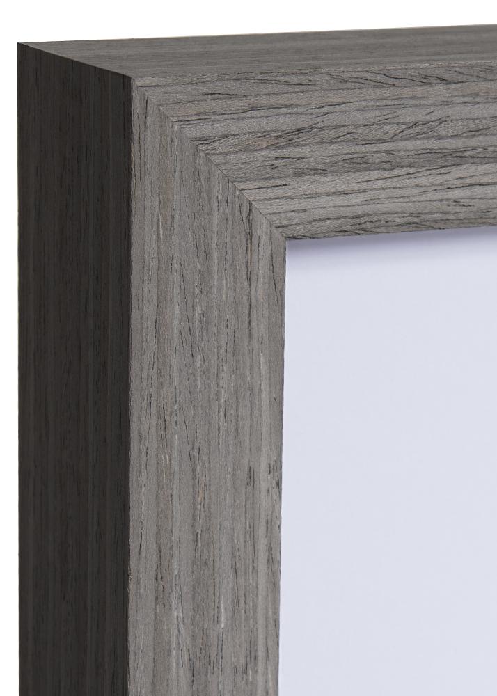 Miroir Timber Gris - Propres mesures