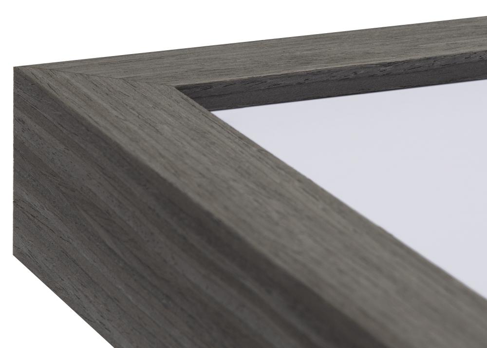 Miroir Timber Gris - Propres mesures