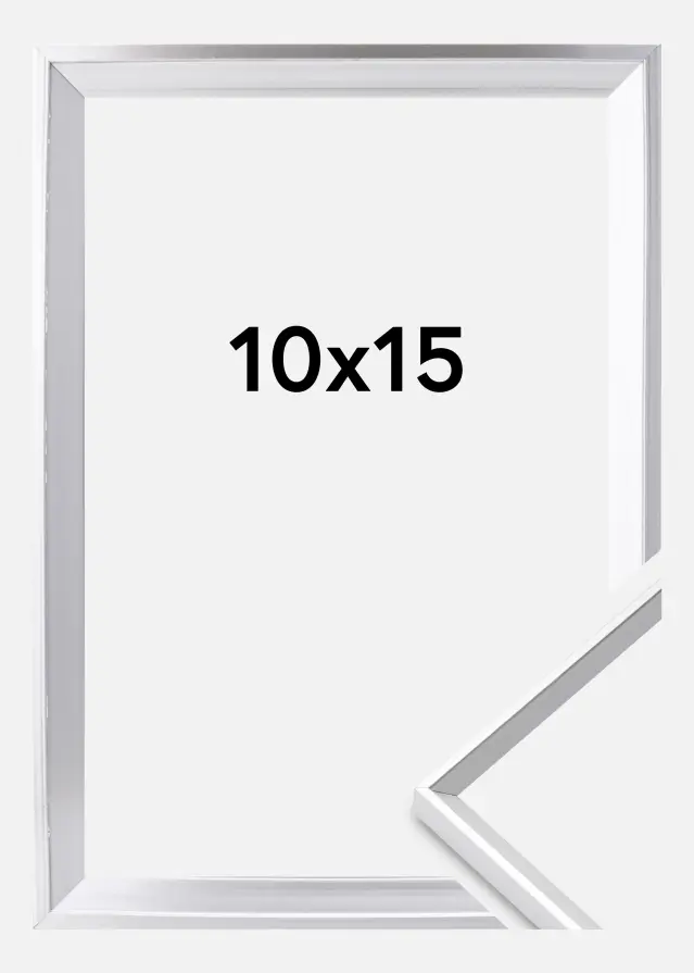 Cadre Desire Verre Acrylique Argent 10x15 cm