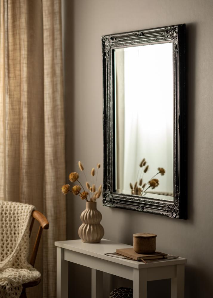 Miroir Antique Noir 62x82 cm