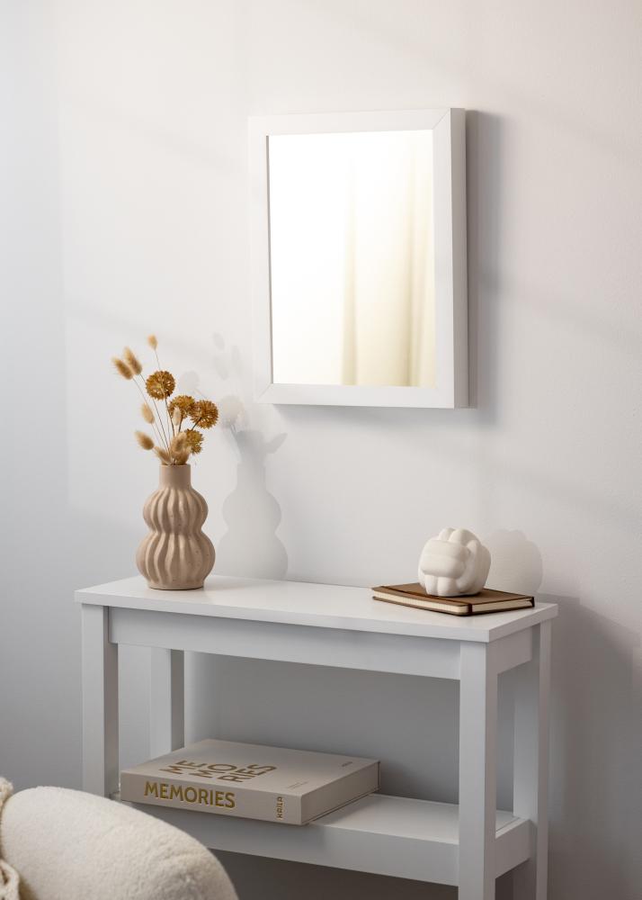 Miroir Tyr Blanc - Sur mesure