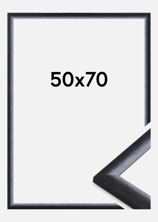 Cadre Cornwall Verre Acrylique Noir 50x70 cm