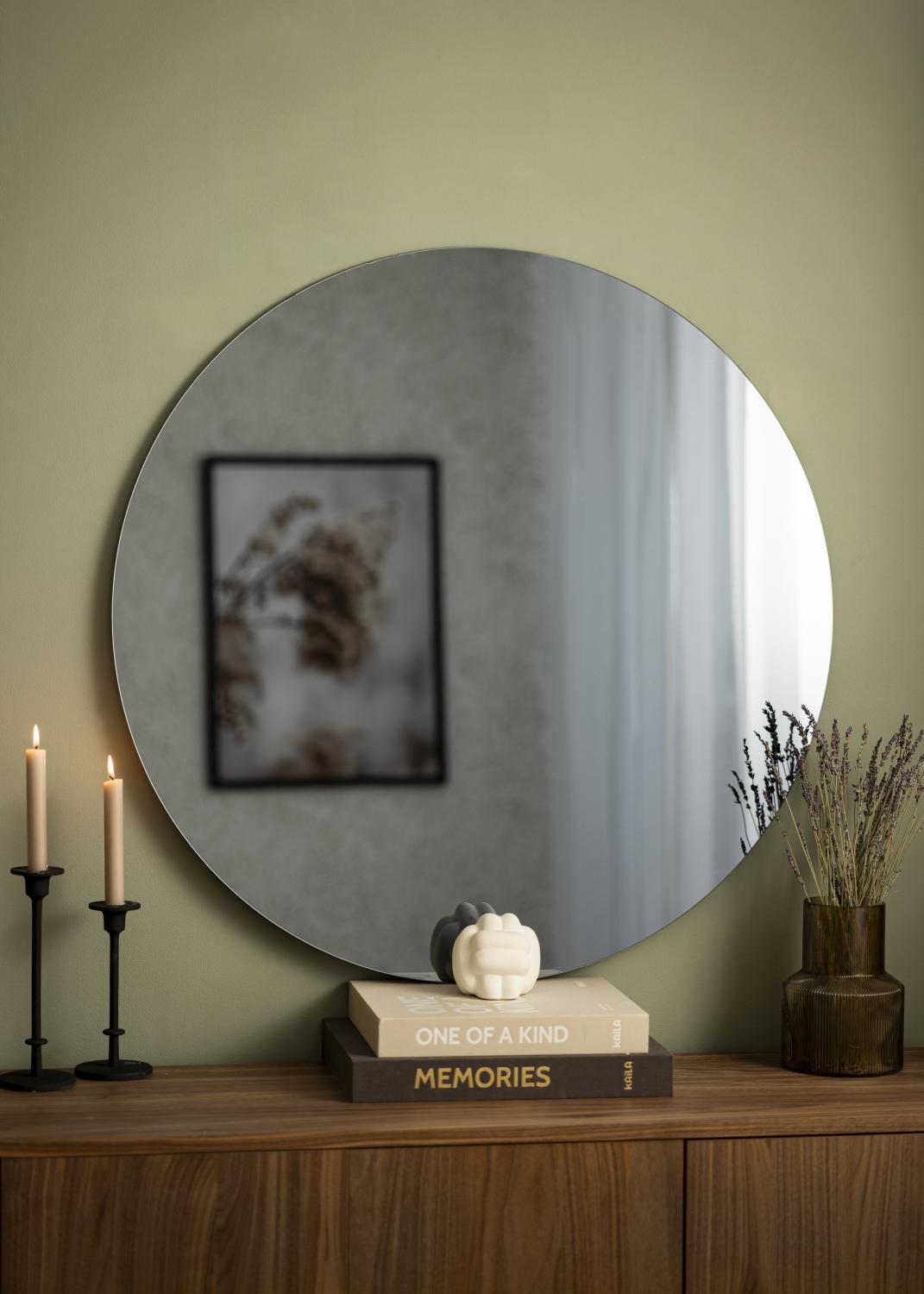 Product Image for KAILA Miroir rond Smoked Grey diamètre 90 cm