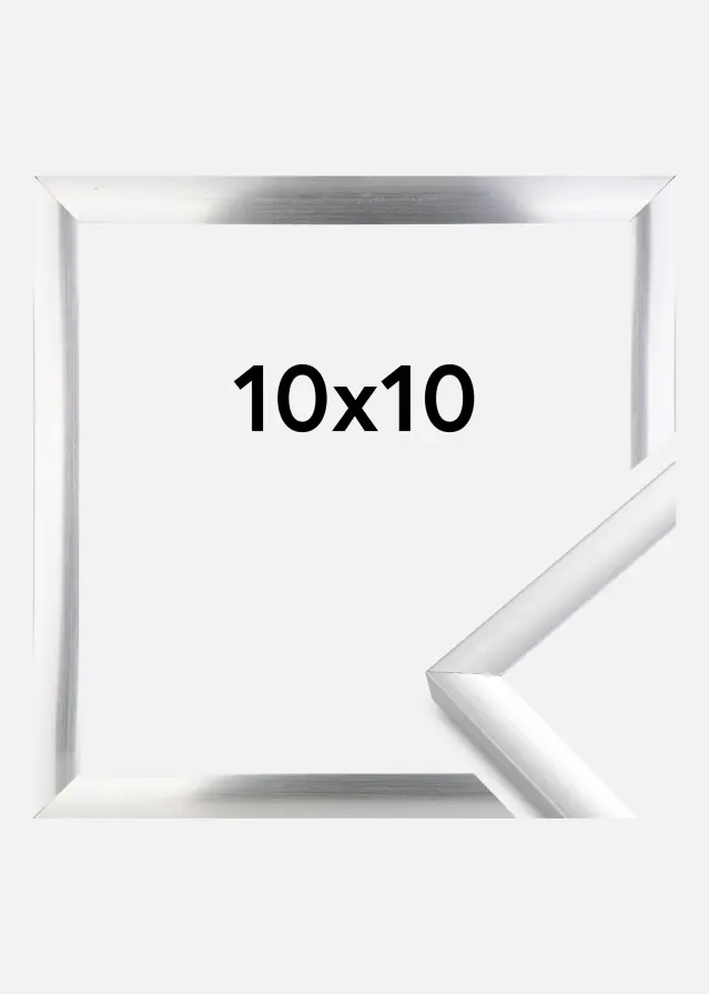 Cadre New Lifestyle Argent 10x10 cm