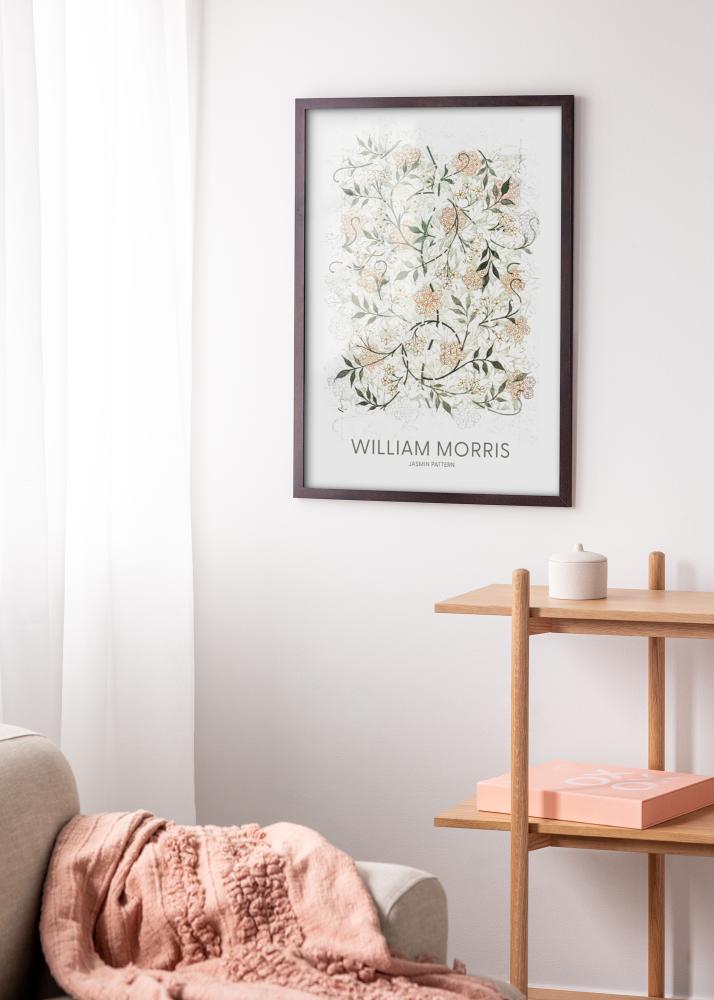 Cadre BGA Classic Verre Acrylique Noyer 60x90 cm