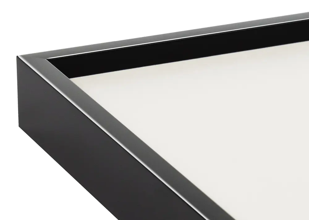 Cadre Nielsen Premium Alpha Brillant Noir 50x50 cm