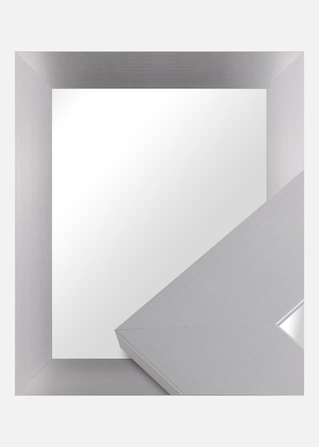 Miroir Dover Lisse Argent - Sur mesure