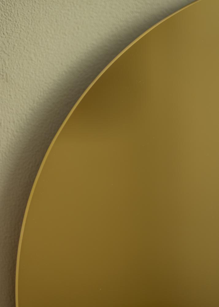 KAILA Miroir rond Gold diamètre 30 cm