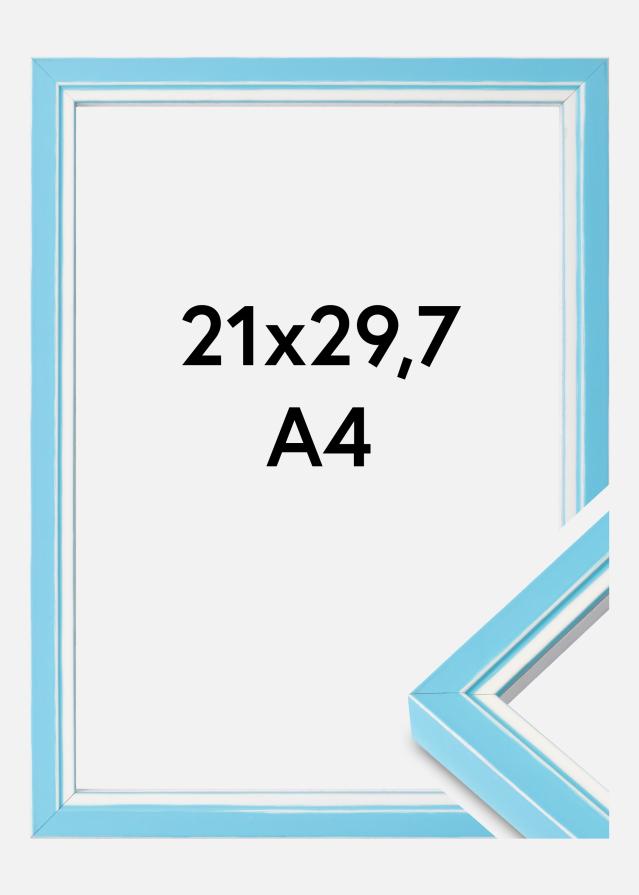 Cadre Diana Verre acrylique Bleu clair 21x29,7 cm (A4)
