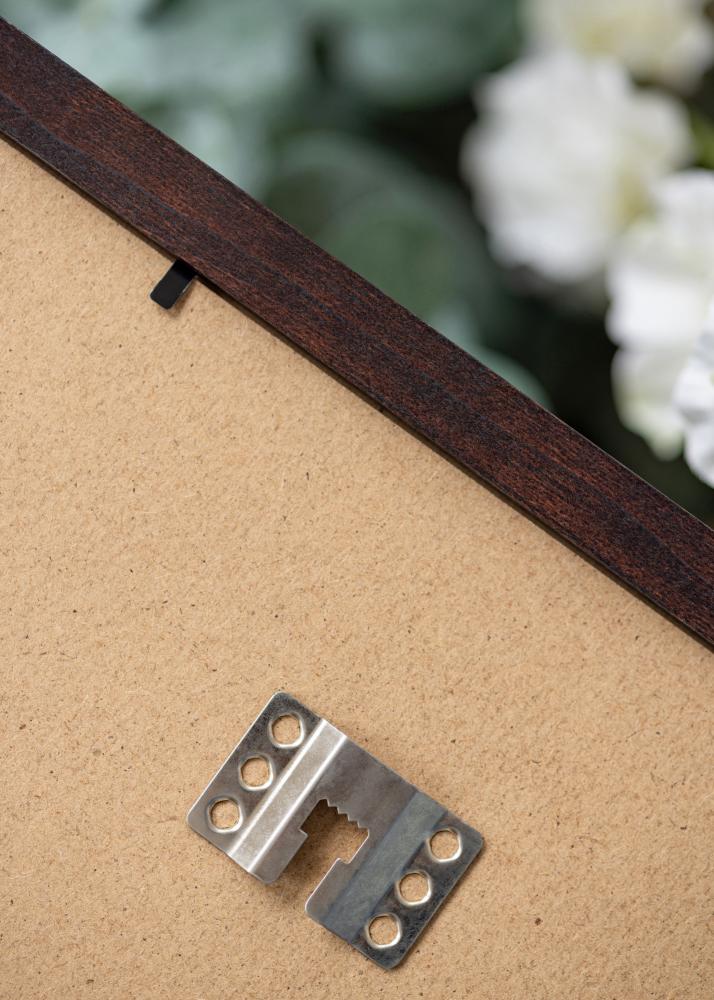 Cadre BGA Classic Verre Acrylique Noyer 60x90 cm