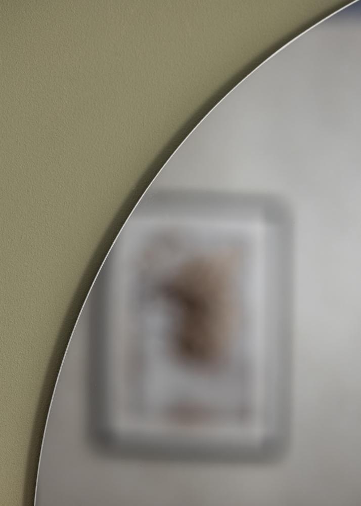 KAILA Miroir rond Smoked Grey diamètre 80 cm