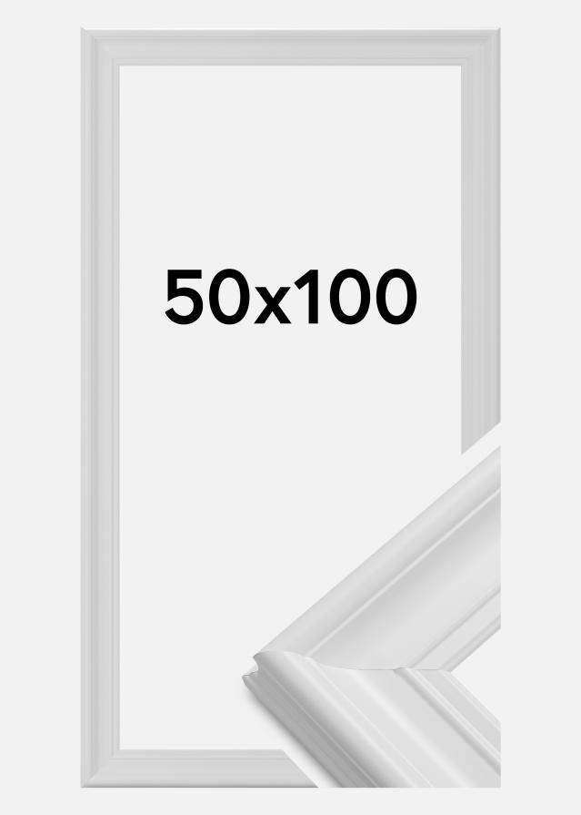 Cadre Mora Premium Blanc 50x100 cm