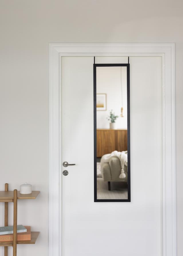 Miroir Overdoor Noir 34x126 cm