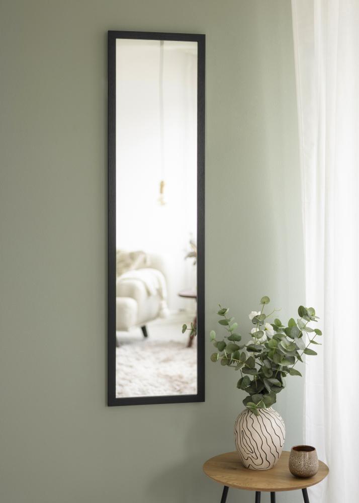 Miroir Overdoor Noir 34x126 cm
