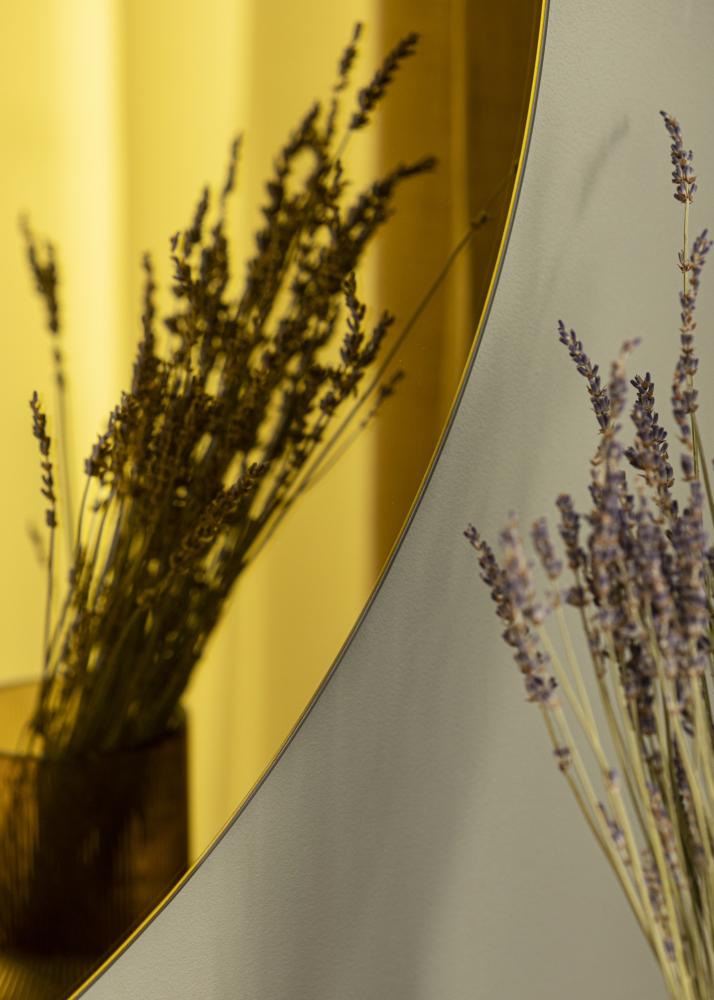 Miroir Rich Yellow diamètre 80 cm