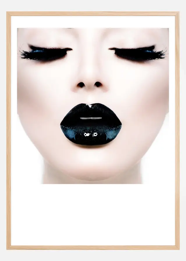 Glossy Lips Poster