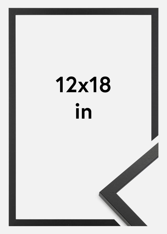 Cadre Trendy Verre Acrylique Noir 12x18 inches (30,48x45,72 cm)