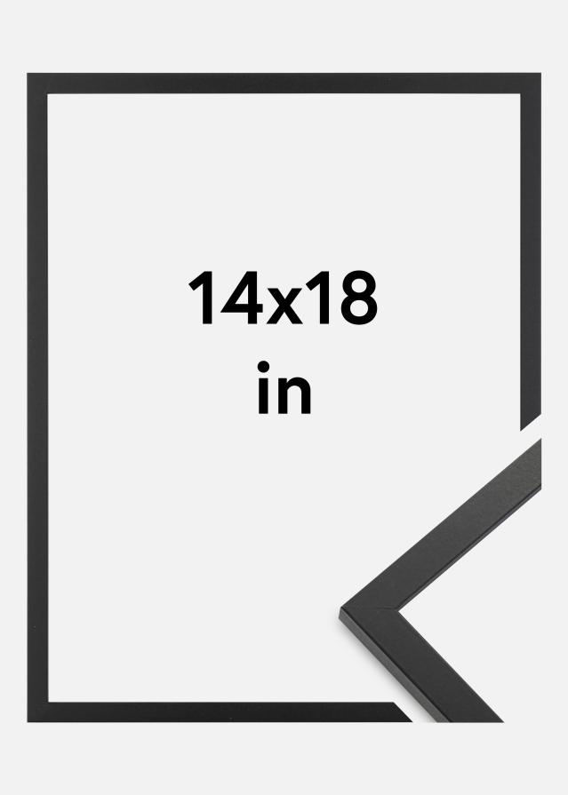 Cadre Trendy Verre Acrylique Noir 14x18 inches (35,56x45,72 cm)