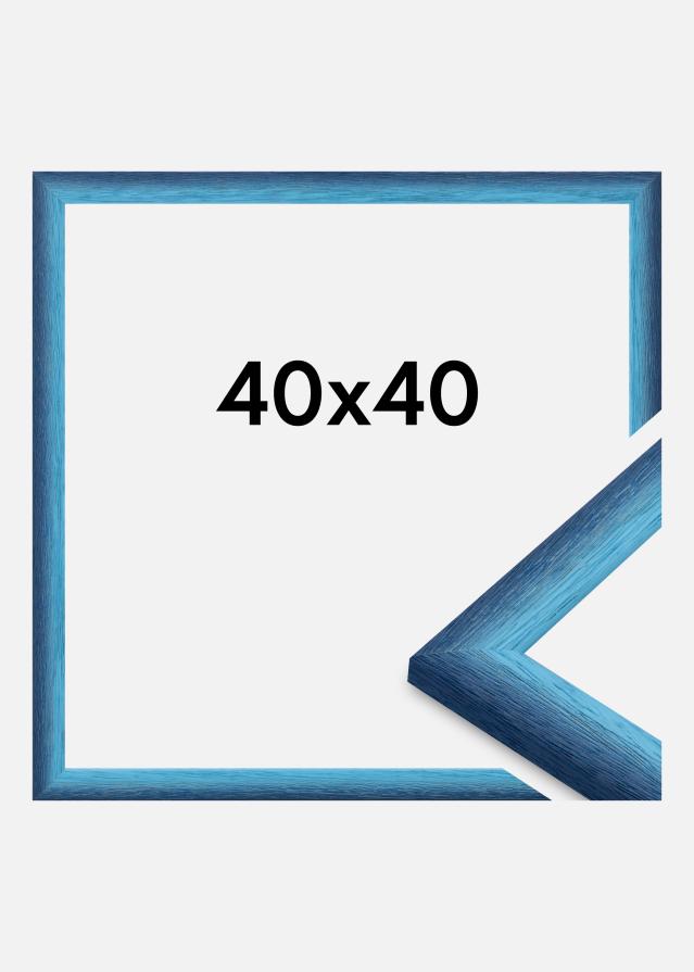 Cadre Cornwall Verre Acrylique Bleu Foncé 40x40 cm