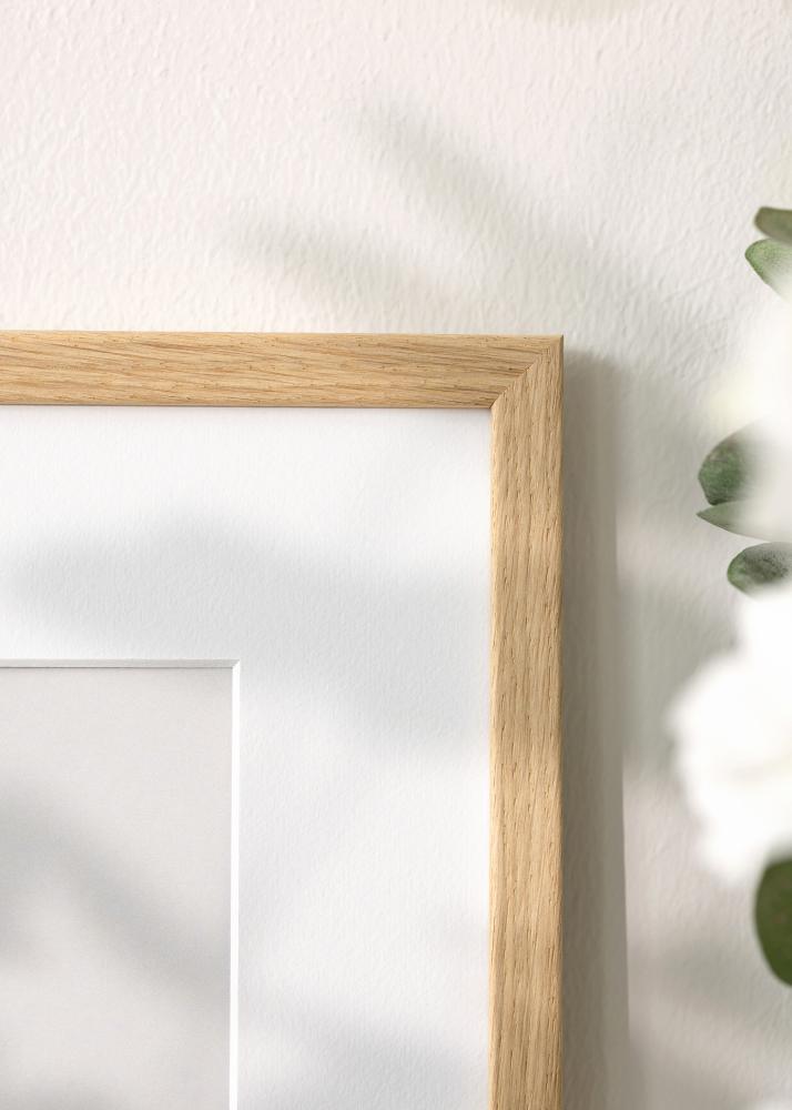 Cadre Edsbyn Verre Acrylique Chêne 9x11 cm